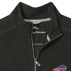 Buffalo Bills Big & Tall Montego Bay Half-Zip Pullover - Black outlet