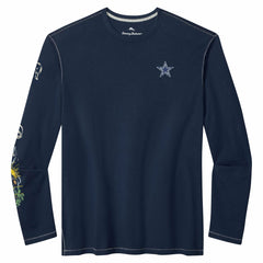 Dallas Cowboys Oasis Endzone Lux Long Sleeve T-Shirt - Navy cheap