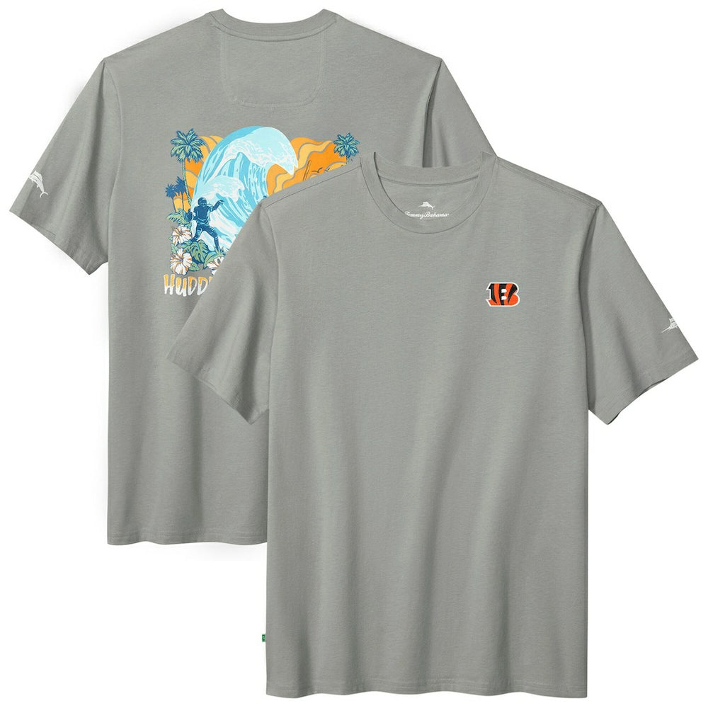 Cincinnati Bengals Huddle & Hang Tens T-Shirt - Gray sale