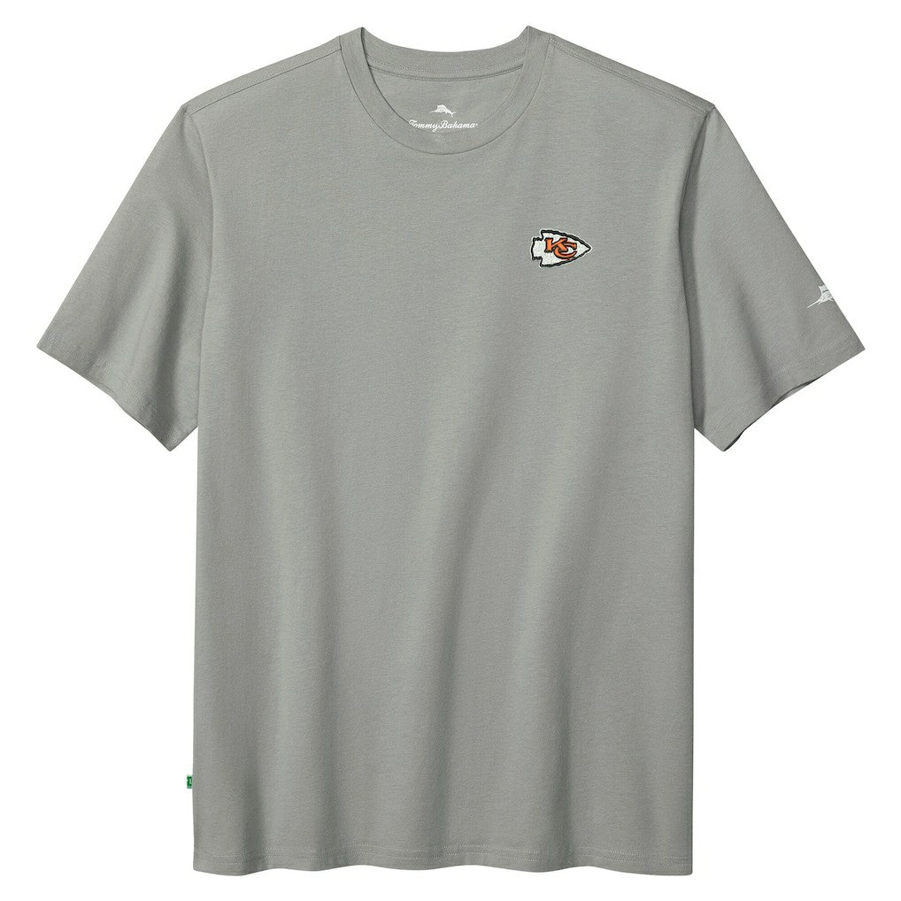 Kansas City Chiefs Huddle & Hang Tens T-Shirt - Gray for sale