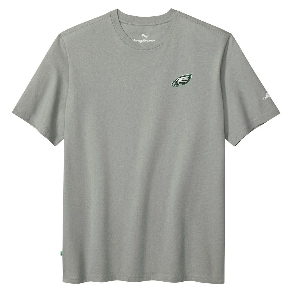 Philadelphia Eagles Huddle & Hang Tens T-Shirt - Gray discount