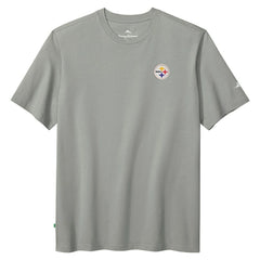Pittsburgh Steelers Huddle & Hang Tens T-Shirt - Gray discount