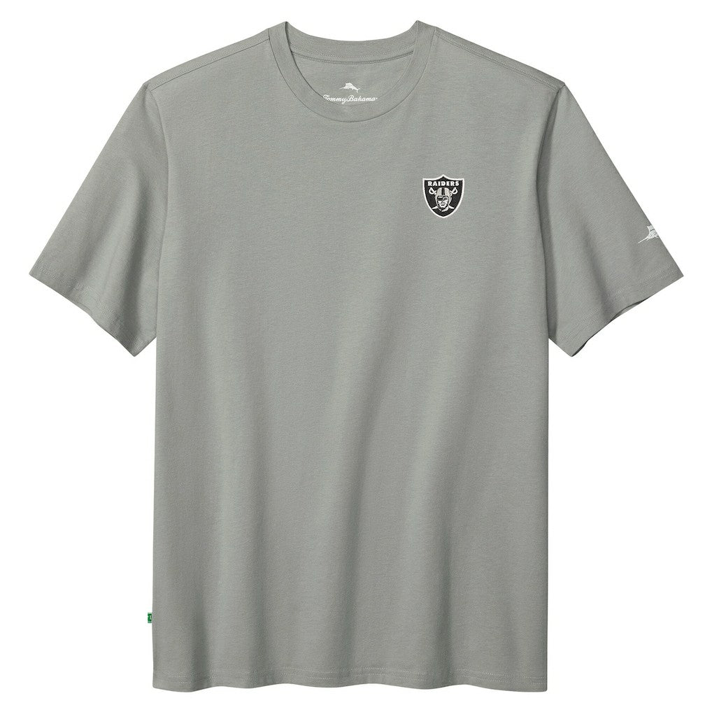 Las Vegas Raiders Huddle & Hang Tens T-Shirt - Gray cheap