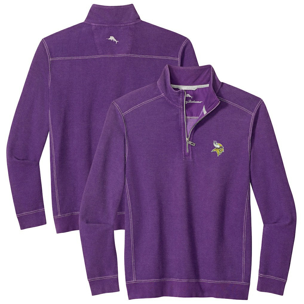 Minnesota Vikings Sport Tobago Half-Zip Pullover - Purple online
