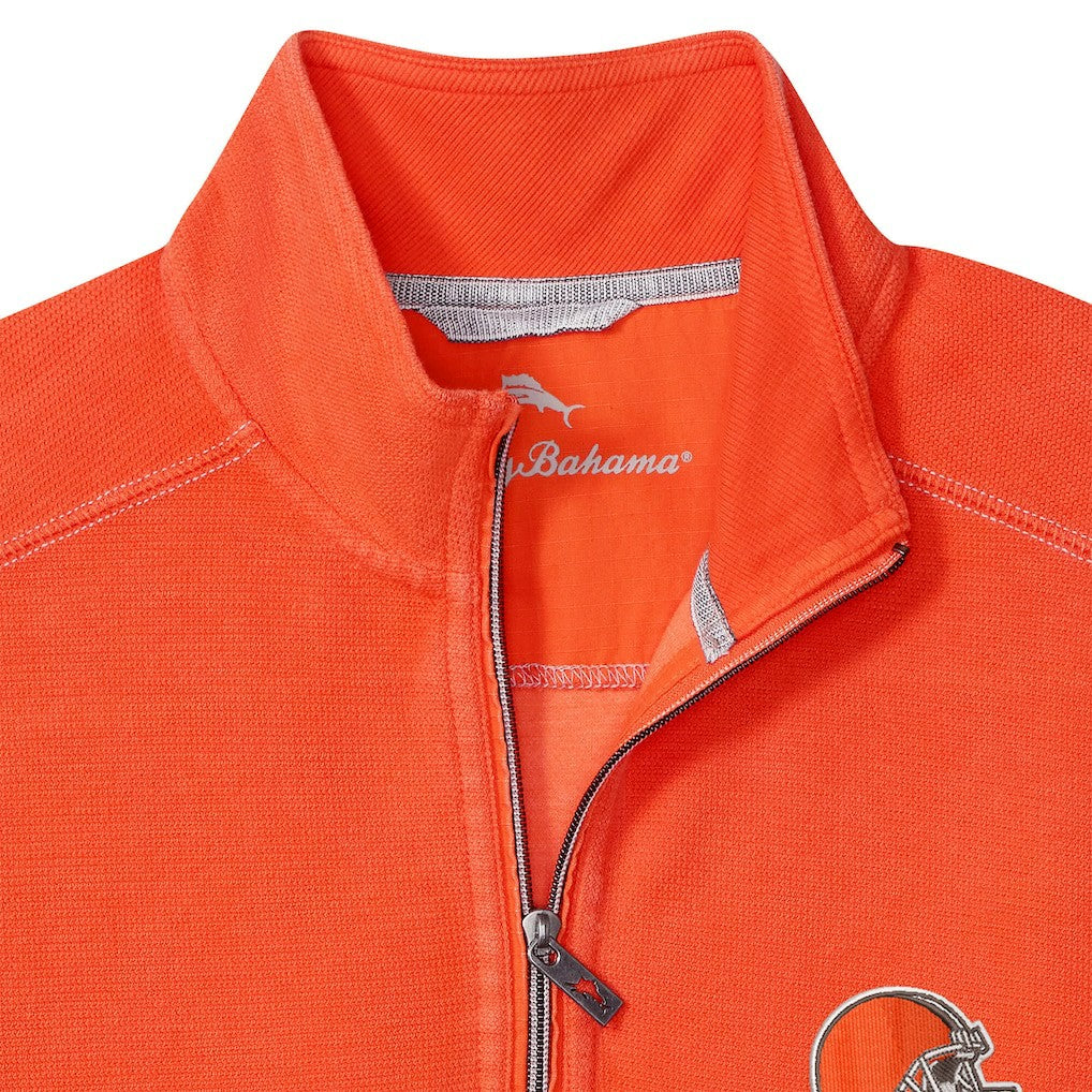 Cleveland Browns Sport Tobago Half-Zip Pullover - Orange cheap