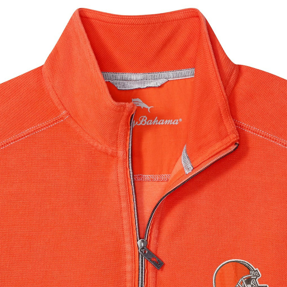 Cleveland Browns Sport Tobago Half-Zip Pullover - Orange cheap