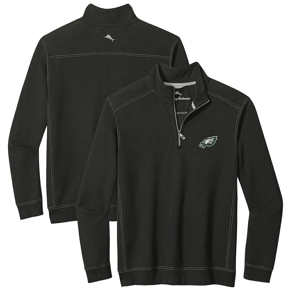 Philadelphia Eagles Sport Tobago Half-Zip Pullover - Black for sale