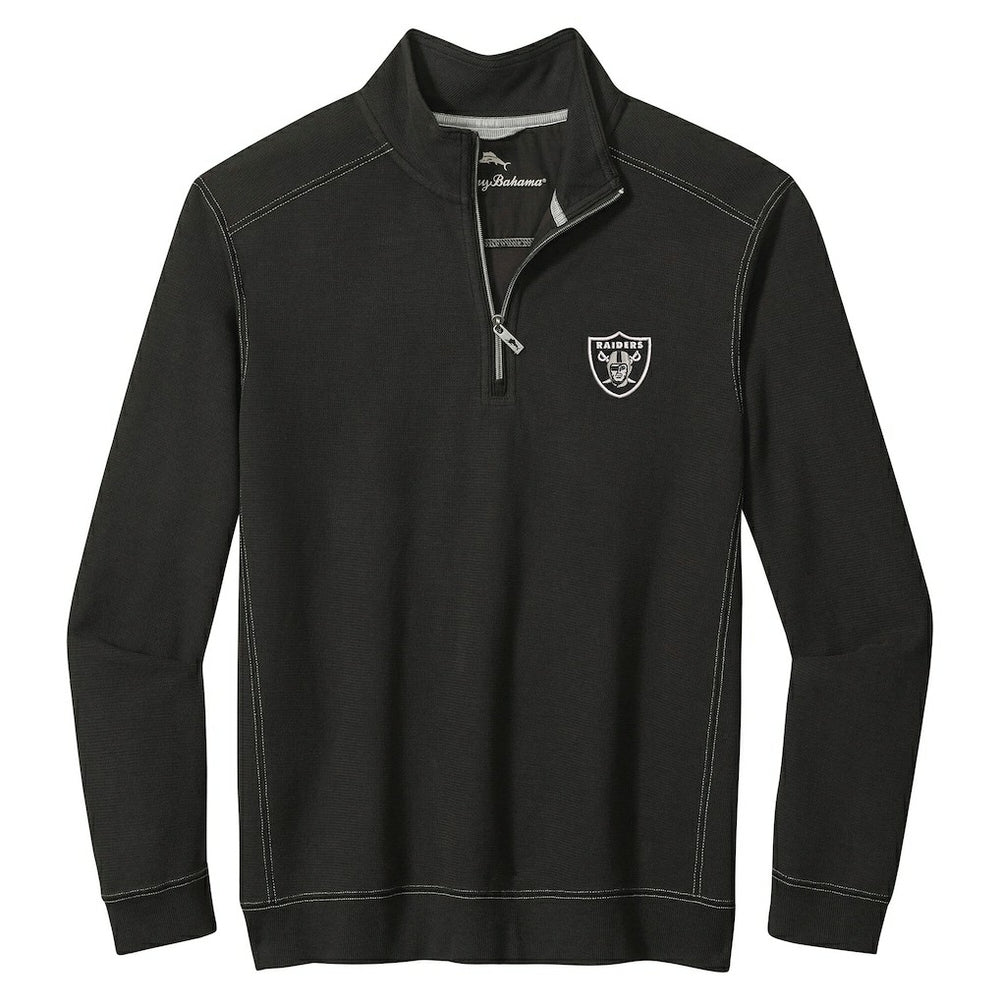 Las Vegas Raiders Sport Tobago Half-Zip Pullover - Black on sale