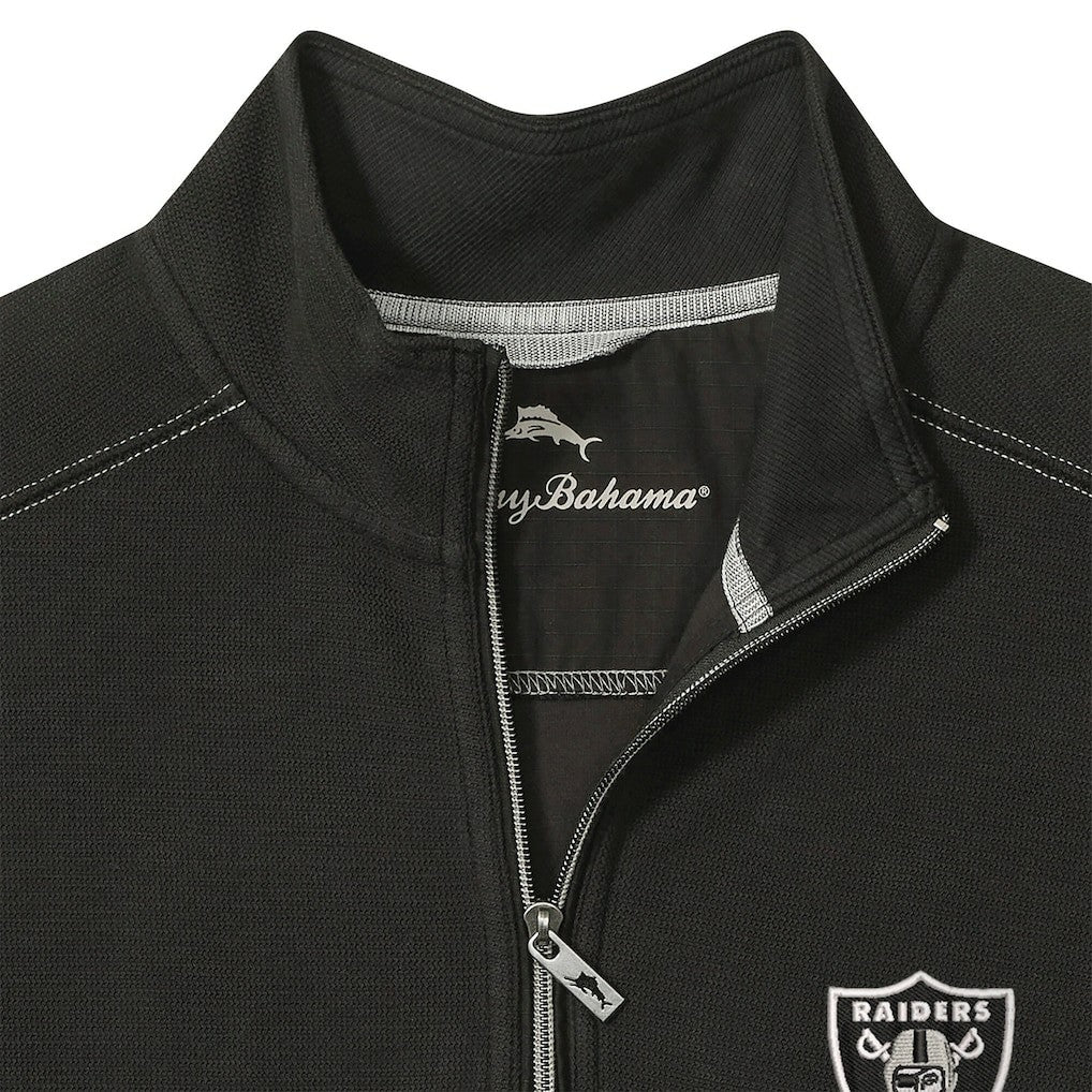 Las Vegas Raiders Sport Tobago Half-Zip Pullover - Black on sale