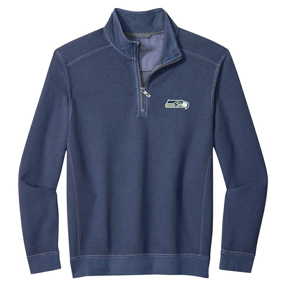 Seattle Seahawks Sport Tobago Half-Zip Pullover - College Navy for sale