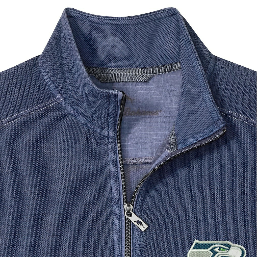 Seattle Seahawks Sport Tobago Half-Zip Pullover - College Navy for sale