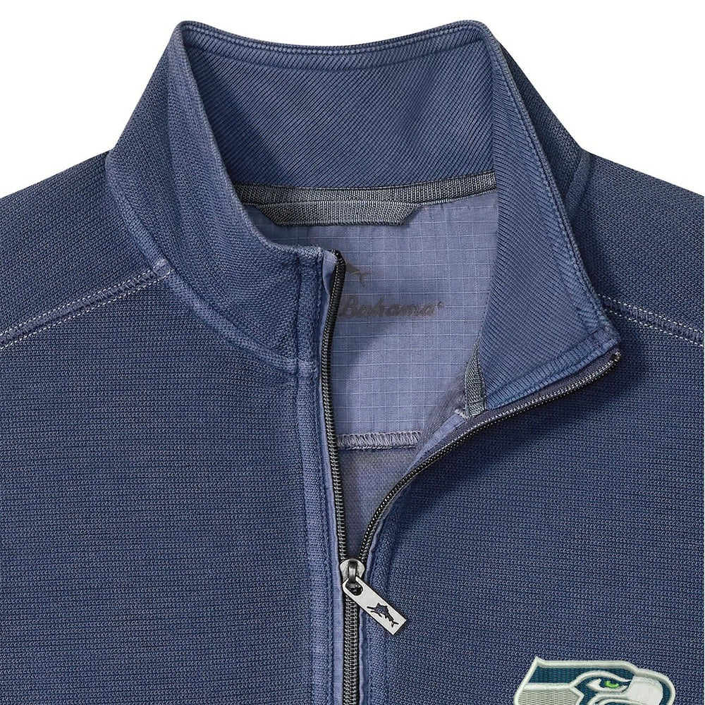 Seattle Seahawks Sport Tobago Half-Zip Pullover - College Navy for sale