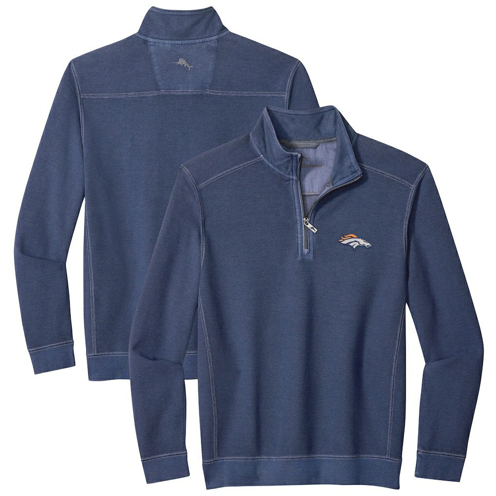Denver Broncos Sport Tobago Half-Zip Pullover - Navy discount