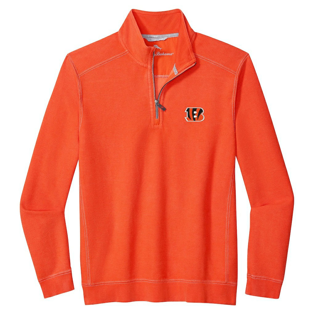 Cincinnati Bengals Sport Tobago Half-Zip Pullover - Orange sale