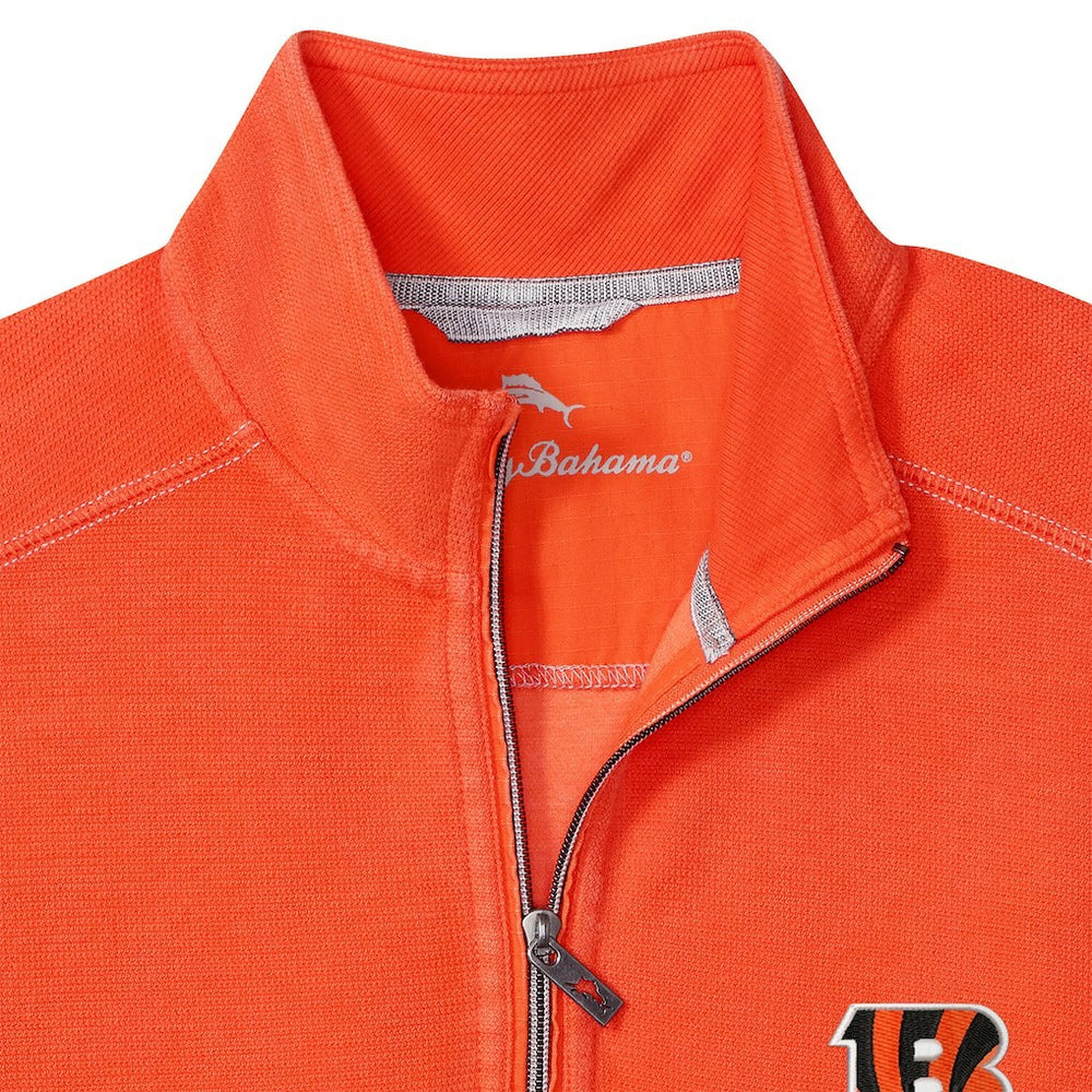 Cincinnati Bengals Sport Tobago Half-Zip Pullover - Orange sale