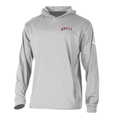 Los Angeles Angels Long Drive Pullover Hoodie Gray