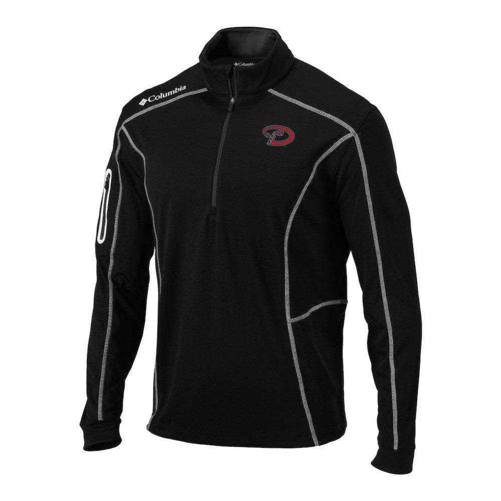 Arizona Diamondbacks Omni-Wick Shotgun Quarter-Zip Pullover Black