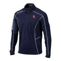 St. Louis Cardinals Omni-Wick Shotgun Quarter-Zip Pullover Navy