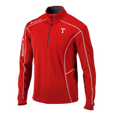 Texas Rangers Omni-Wick Shotgun Quarter-Zip Pullover Red