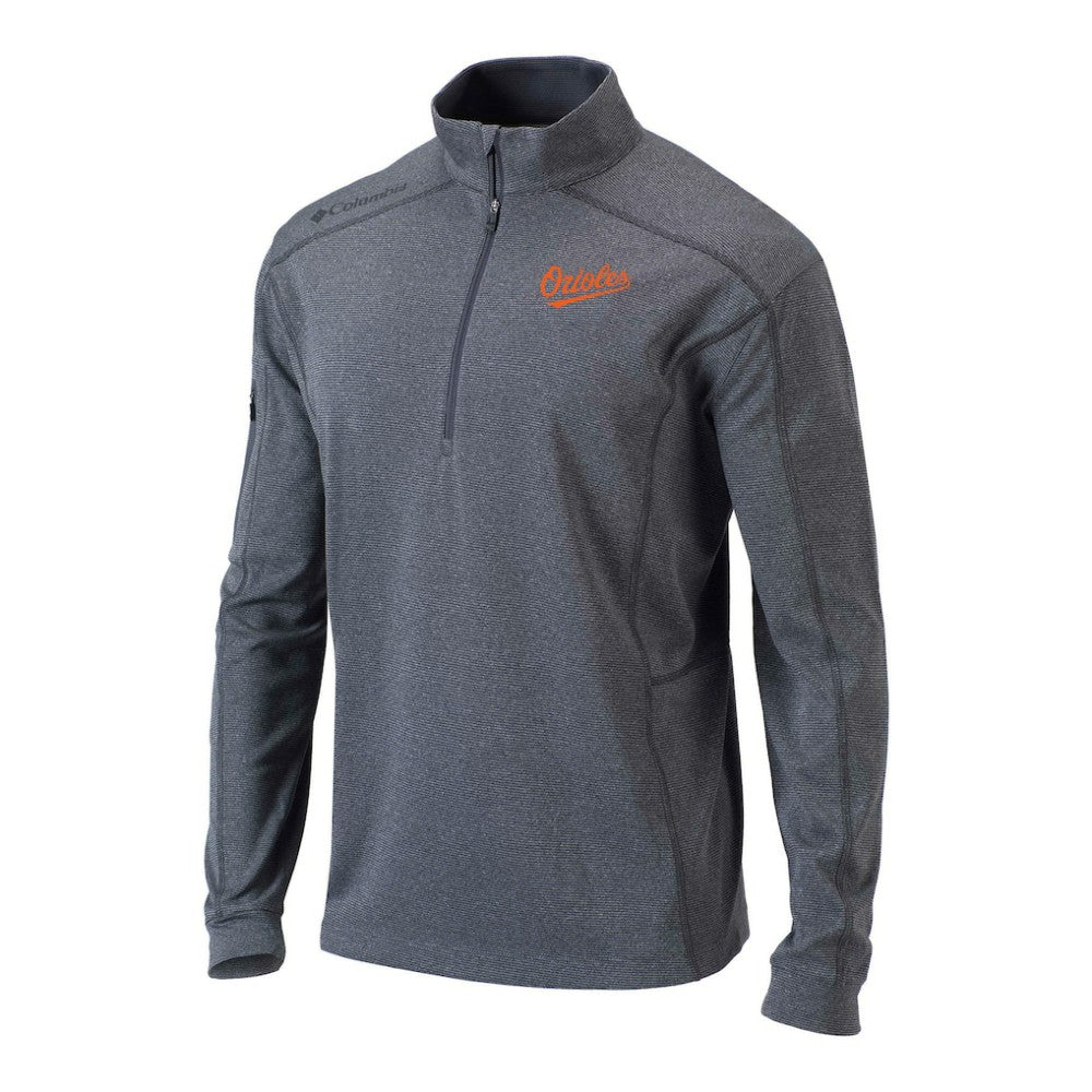 Baltimore Orioles Omni-Wick Shotgun Quarter-Zip Pullover Black