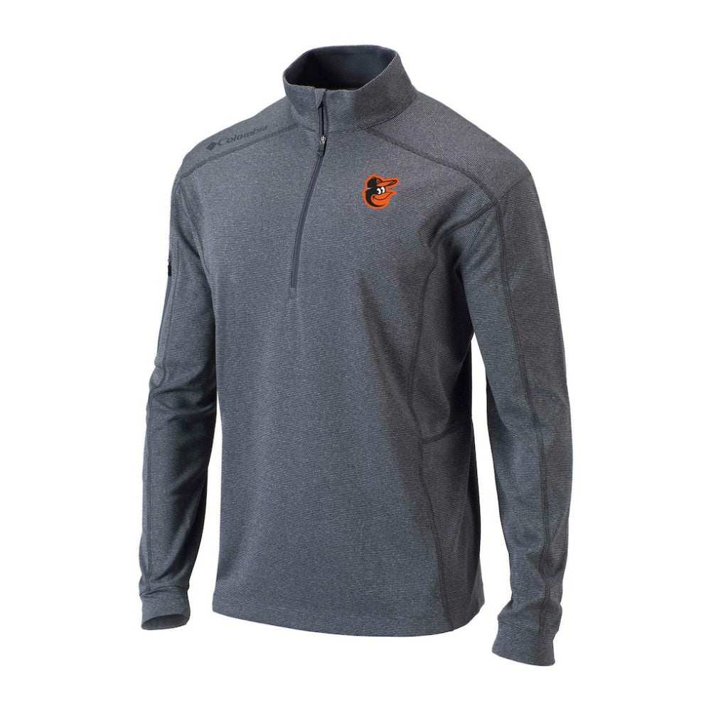 Baltimore Orioles Omni-Wick Shotgun Quarter-Zip Pullover Gray