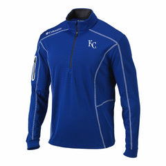 Kansas City Royals Omni-Wick Shotgun Quarter-Zip Pullover Royal