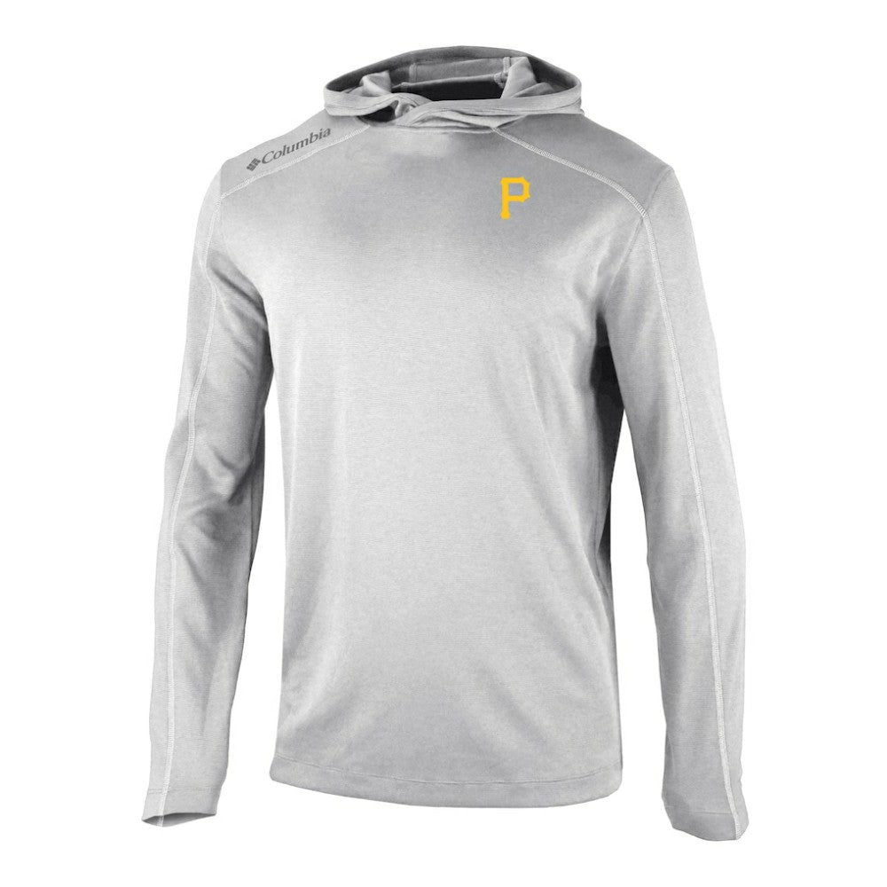 Pittsburgh Pirates Omni-Wick Shotgun Pullover Hoodie Gray