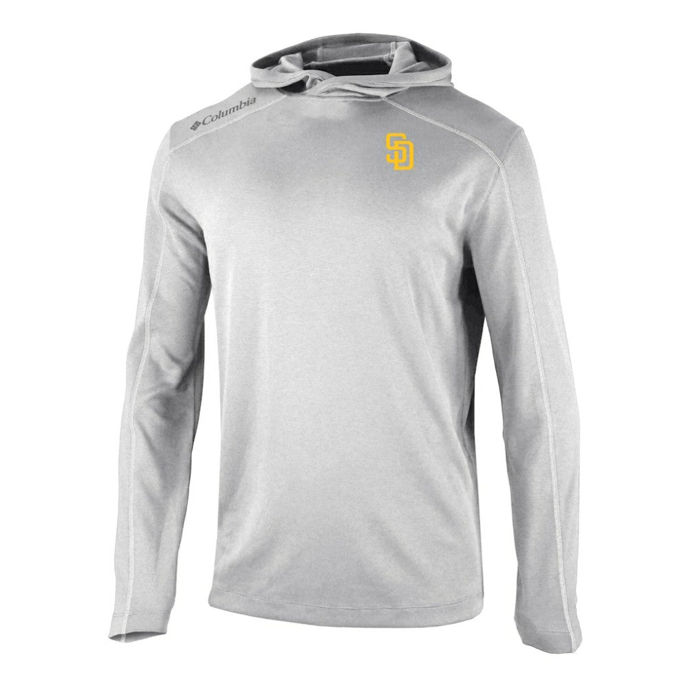 San Diego Padres Omni-Wick Shotgun Pullover Hoodie Gray