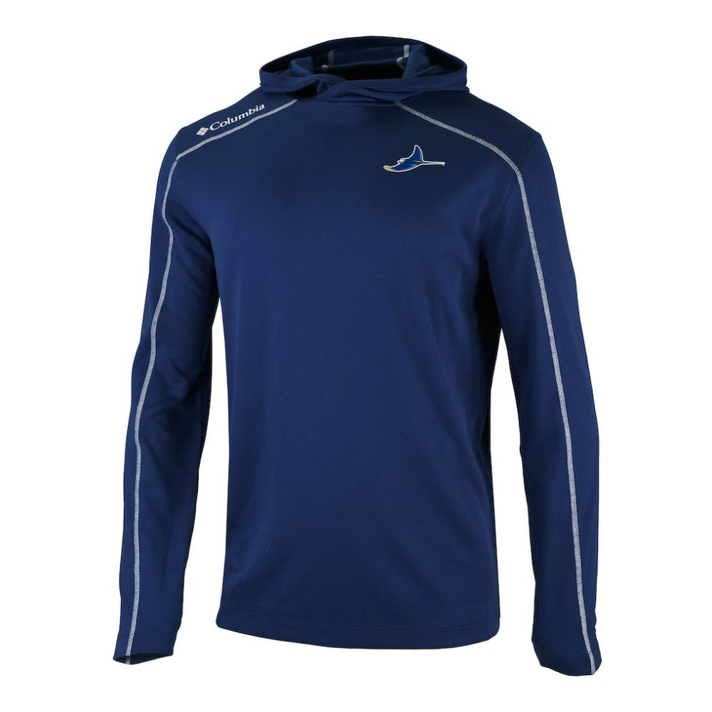 Tampa Bay Rays Omni-Wick Shotgun Pullover Hoodie Navy