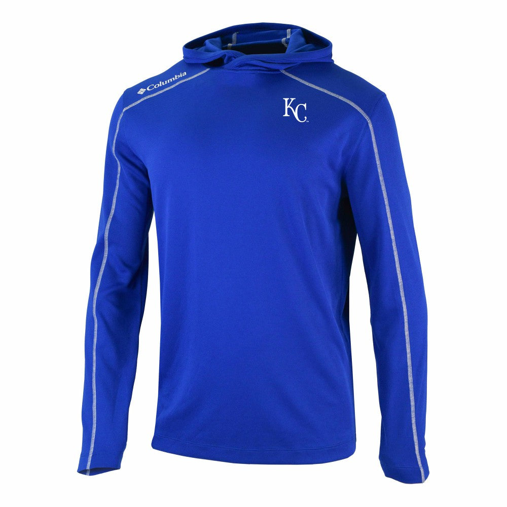 Kansas City Royals Omni-Wick Shotgun Pullover Hoodie Royal