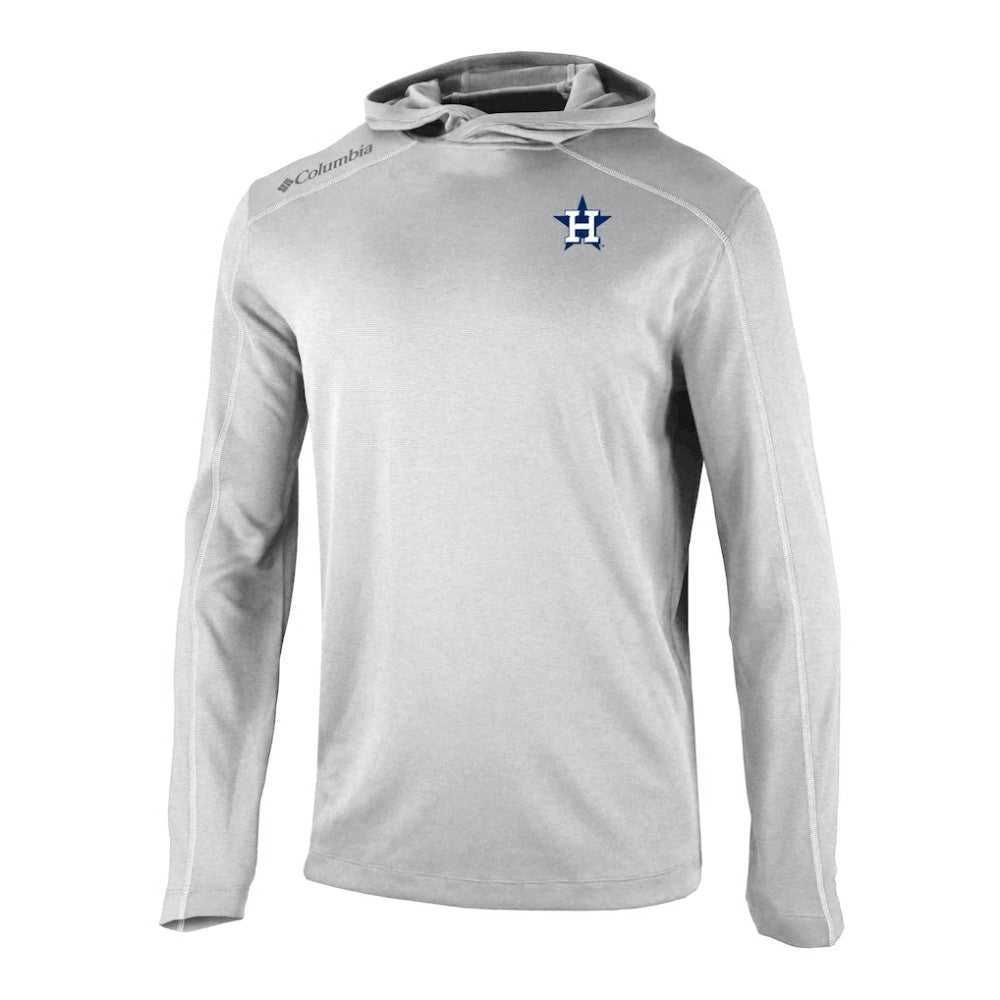 Houston Astros Omni-Wick Shotgun Pullover Hoodie Gray