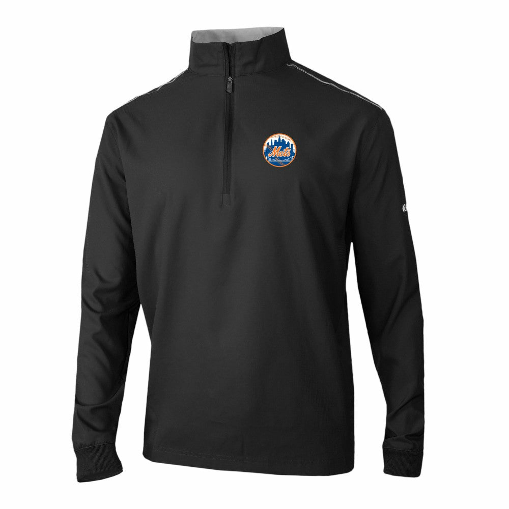New York Mets Omni-Wick Bogey's Paradise Quarter-Zip Pullover Black