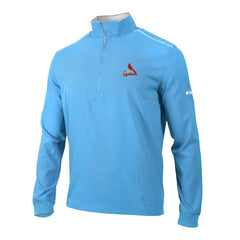 St. Louis Cardinals Omni-Wick Bogey's Paradise Quarter-Zip Pullover Light Blue