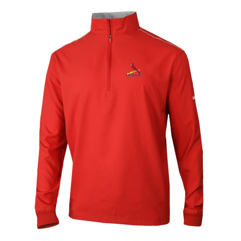 St. Louis Cardinals Omni-Wick Bogey's Paradise Quarter-Zip Pullover Red