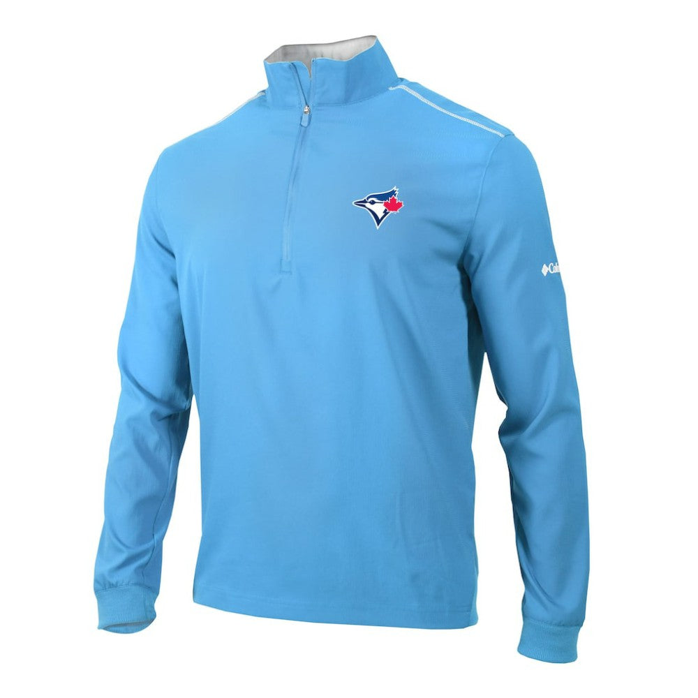 Toronto Blue Jays Omni-Wick Bogey's Paradise Quarter-Zip Pullover Light Blue