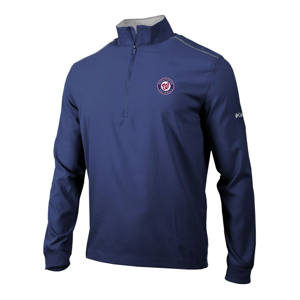 Washington Nationals Omni-Wick Bogey's Paradise Quarter-Zip Pullover Navy