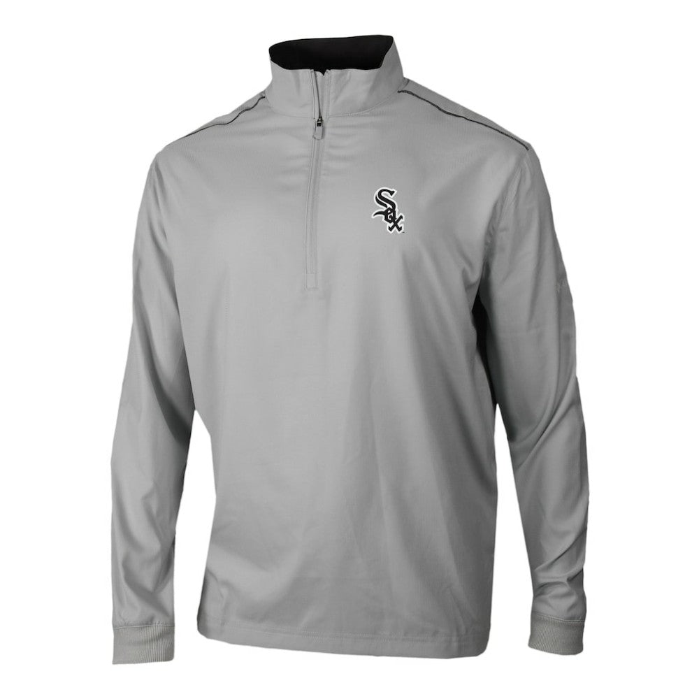 Chicago White Sox Omni-Wick Bogey's Paradise Quarter-Zip Pullover Gray