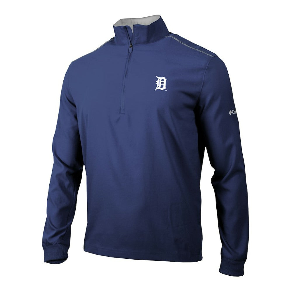 Detroit Tigers Omni-Wick Bogey's Paradise Quarter-Zip Pullover Navy