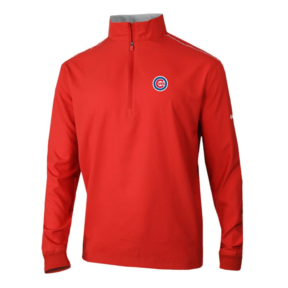 Chicago Cubs Omni-Wick Bogey's Paradise Quarter-Zip Pullover Red