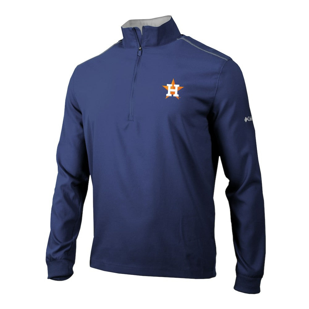 Houston Astros Omni-Wick Bogey's Paradise Quarter-Zip Pullover Navy