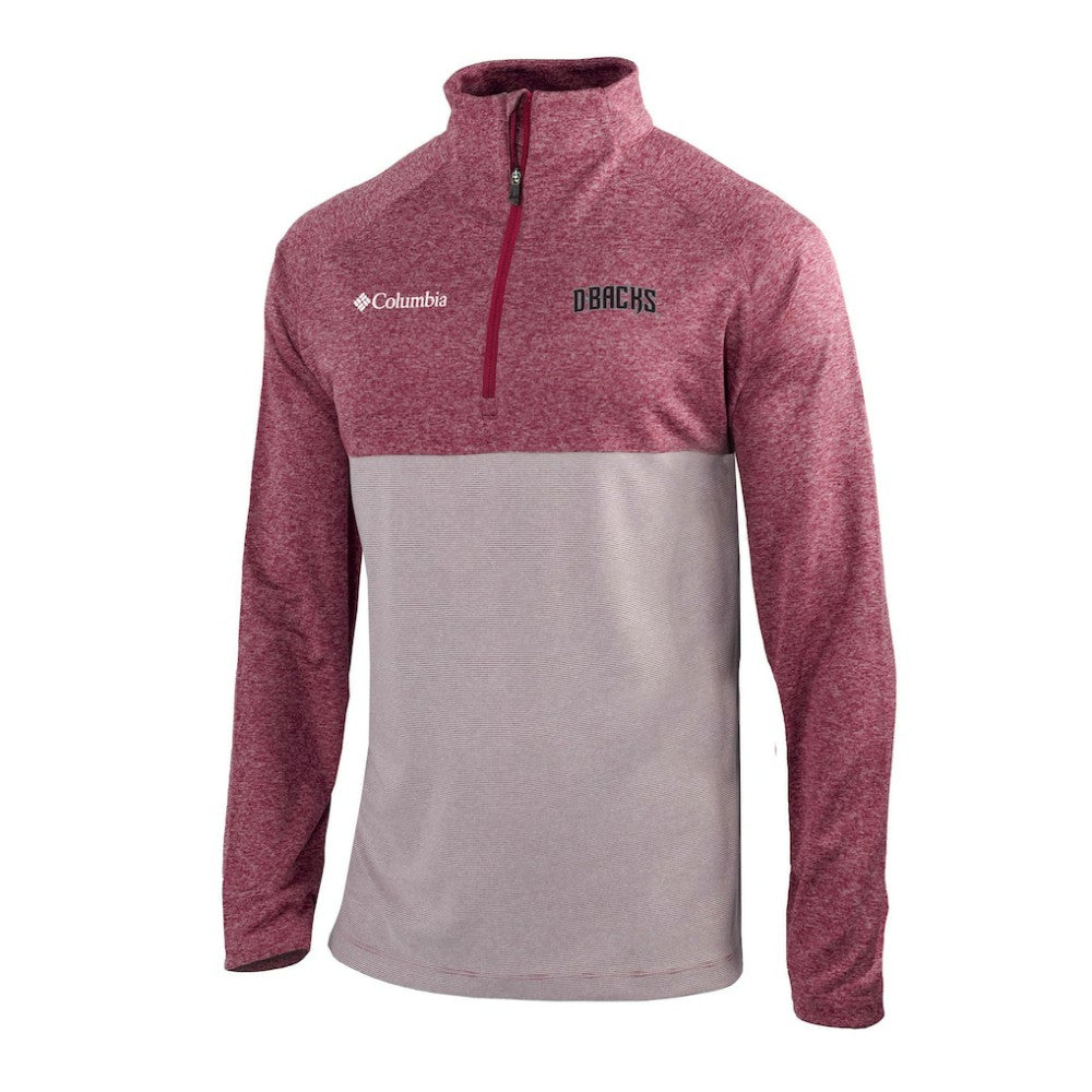 Arizona Diamondbacks Omni-Wick Raglan Rockin' It Quarter-Zip Pullover Red