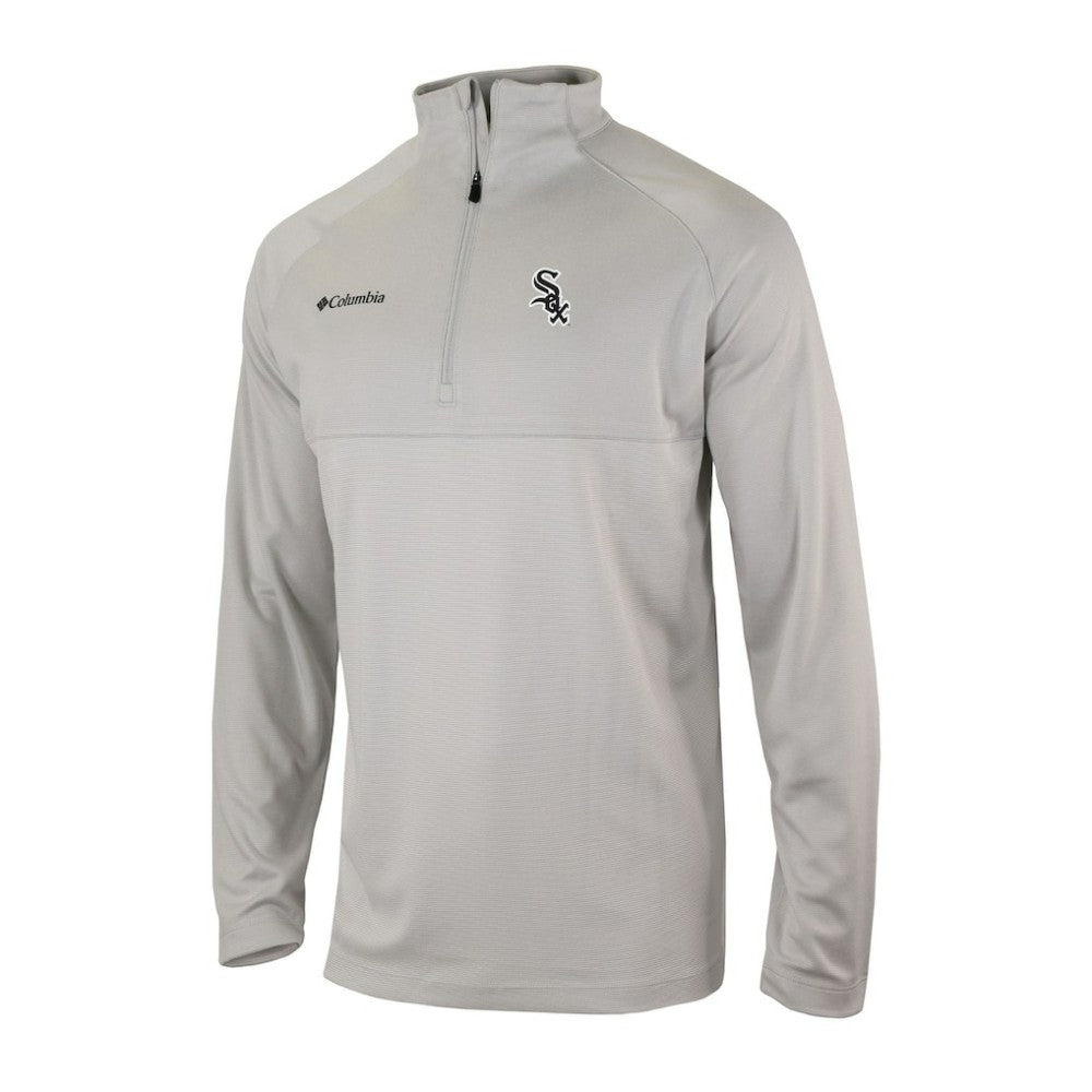 Chicago White Sox Omni-Wick Raglan Rockin' It Quarter-Zip Pullover Gray