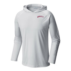 Los Angeles Angels Terminal Tackle Omni-Shade Pullover Hoodie White