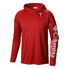 Minnesota Twins Terminal Tackle Omni-Shade Pullover Hoodie Red
