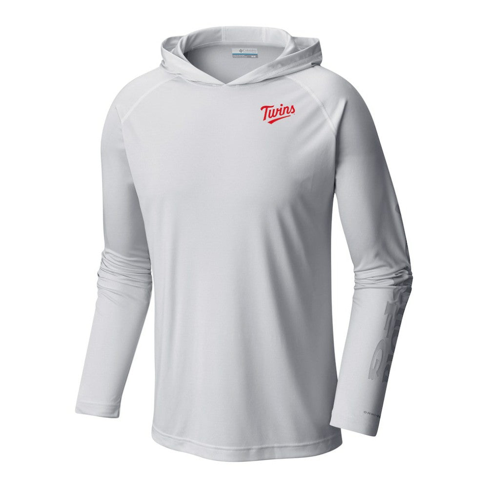 Minnesota Twins Terminal Tackle Omni-Shade Pullover Hoodie White