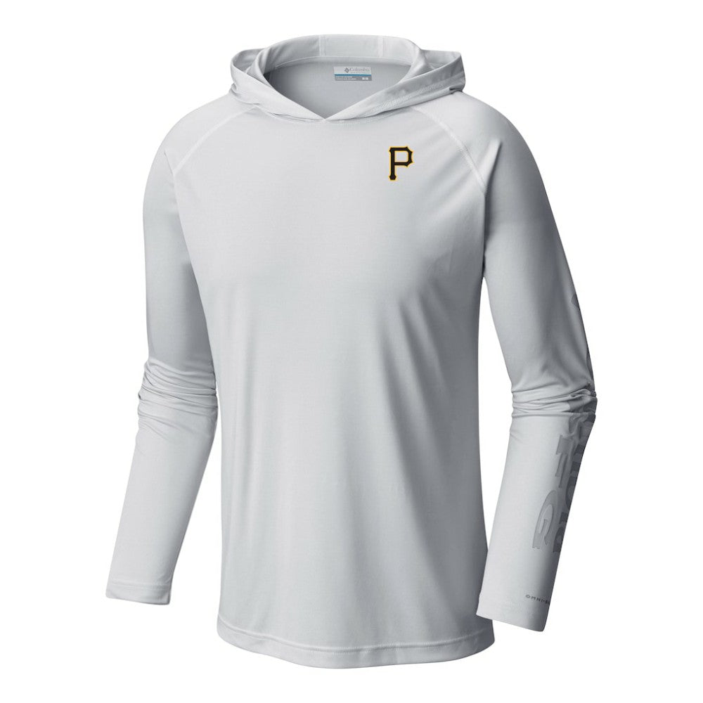 Pittsburgh Pirates Terminal Tackle Omni-Shade Pullover Hoodie Gray