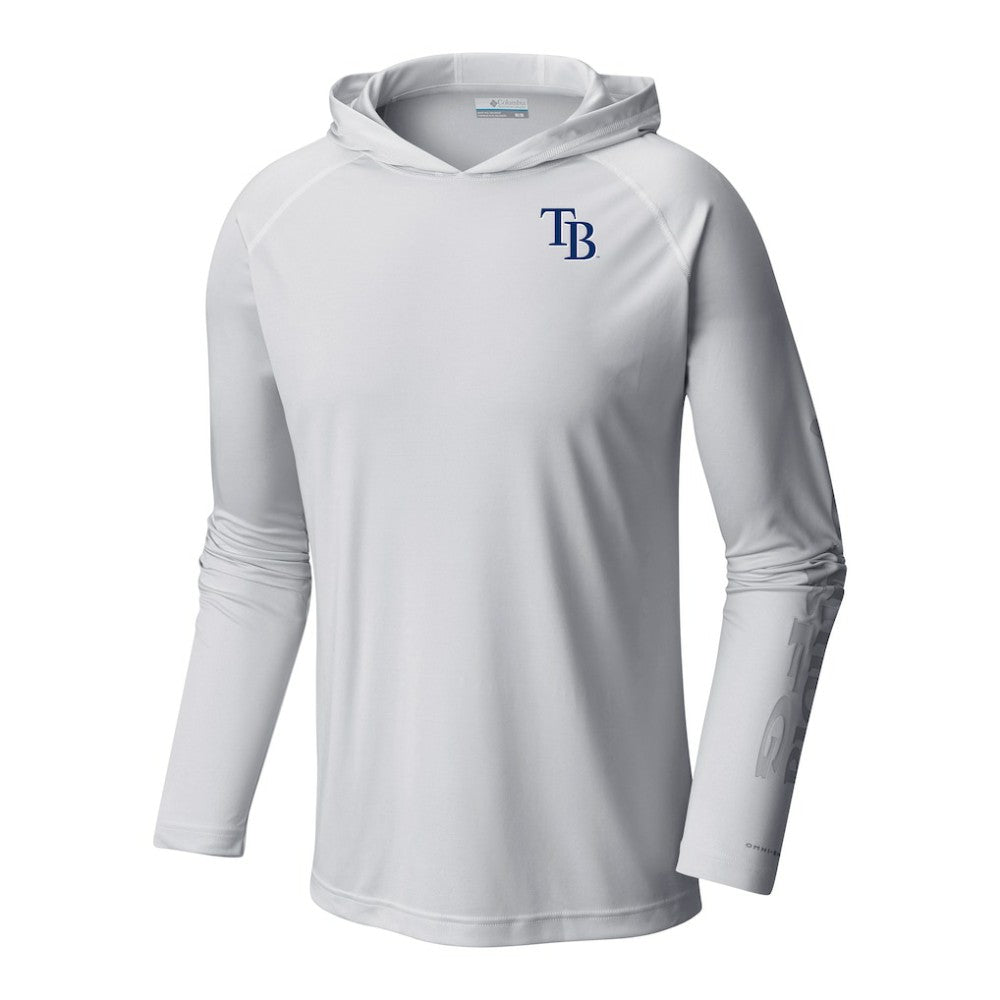 Tampa Bay Rays Terminal Tackle Omni-Shade Pullover Hoodie White
