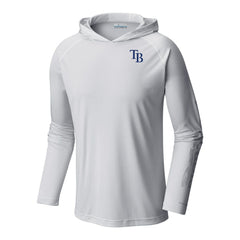 Tampa Bay Rays Terminal Tackle Omni-Shade Pullover Hoodie White