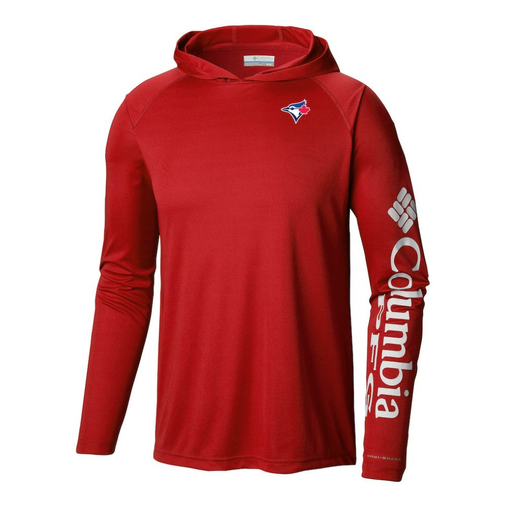 Toronto Blue Jays Terminal Tackle Omni-Shade Pullover Hoodie Red