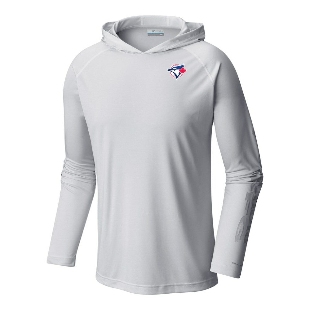 Toronto Blue Jays Terminal Tackle Omni-Shade Pullover Hoodie White
